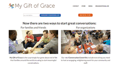 Desktop Screenshot of mygiftofgrace.com